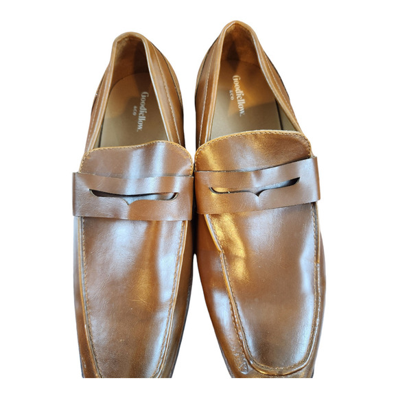 Goodfellow & co men's sanford brown penny loafer sz 7 business casual shoes - Picture 13 of 14